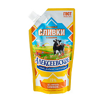 Сгущенные сливки с сахаром 19%, 270 г